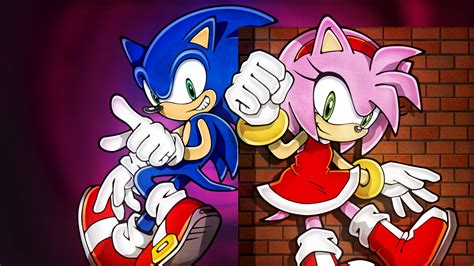 Sonic and Amy[1] by Light-Rock on DeviantArt