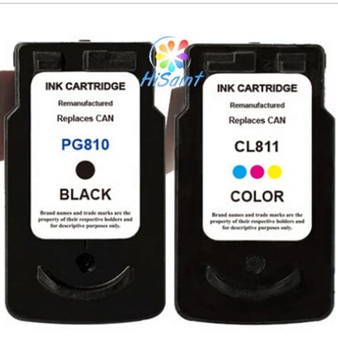 for canon 810 811 Ink Cartridge for CANON MP245/MP258/MP268/MP276/MP486 Ink jet Printer-in Ink ...