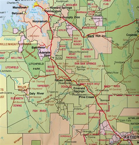 Nt Pastoral Stations Map - Camile Violetta