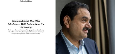 How global media are portraying the Adani controversy | The Business Standard