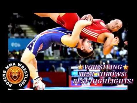 Wrestling! Best throws! Best highlights! YouTube 360p - YouTube