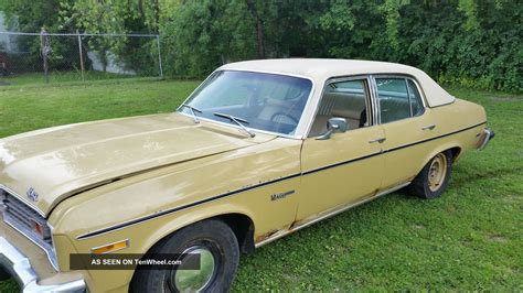 1974 Chevy Nova Custom 4 Door Project Car