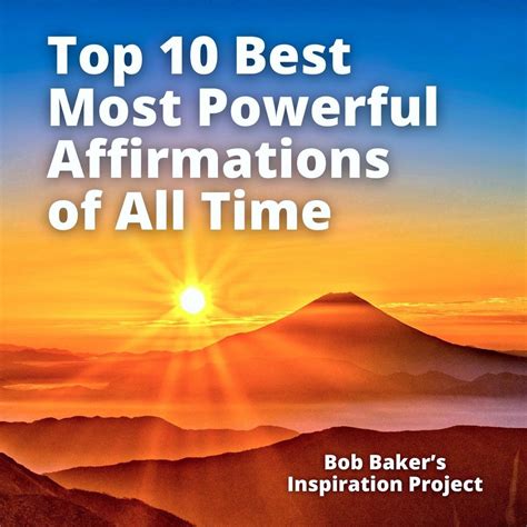 ‎Top 10 Best Most Powerful Affirmations of All Time by Bob Baker's ...