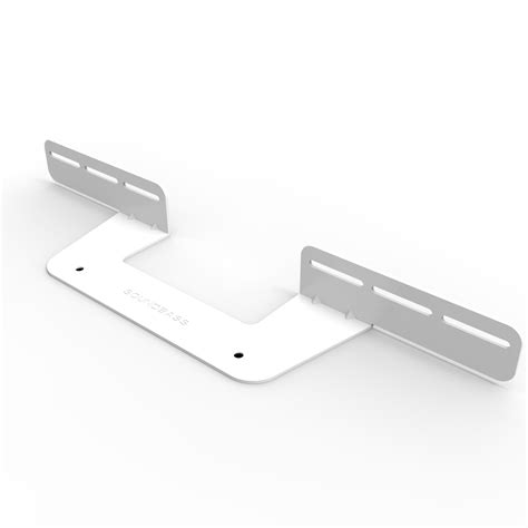 Sonos Beam Wall Mount Bracket, White, Includes Mounting Hardware Kit