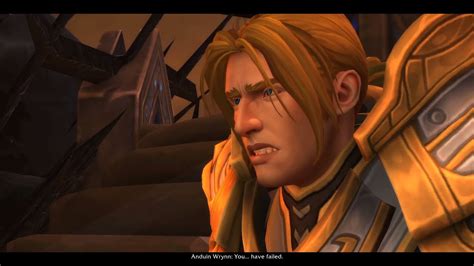 Anduin Wrynn Helps Us Escape the Maw | Cutscene from World of Warcraft ...