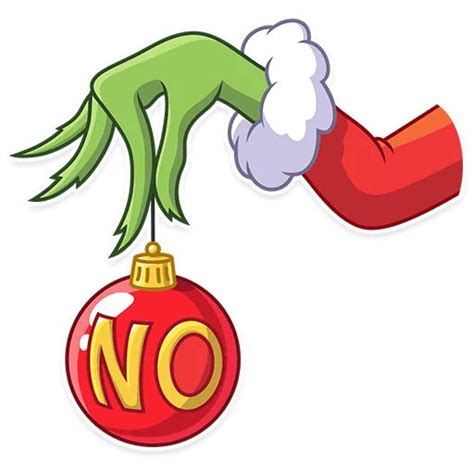 “Grinch” stickers set for Telegram