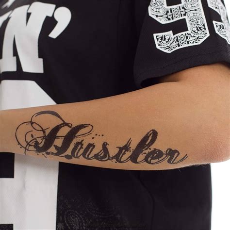 Aggregate 70+ hustle tattoo lettering best - in.cdgdbentre