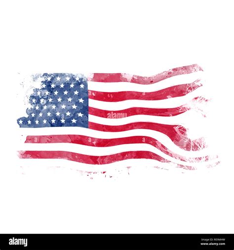 Ink flag Cut Out Stock Images & Pictures - Alamy