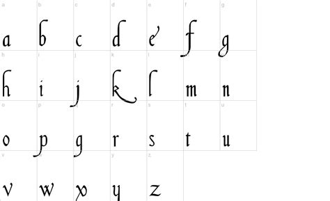 Italian Cursive, 16th c. Font | UrbanFonts.com