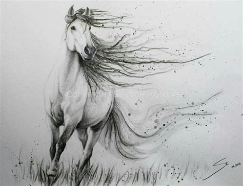 Cool drawing Horse | Horse drawings, Horse tattoo design, Horse art drawing