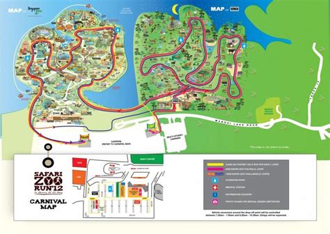 Singapore zoo map map - Map of Singapore zoo map (Singapore)