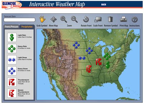 Interactive Weather Map | The Techie Teacher®