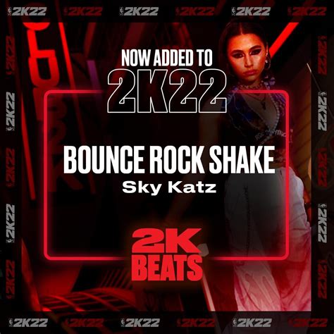 NBA 2K on Twitter: "New music hitting 2K22 every Friday💯 “Bounce Rock ...