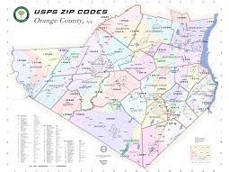 Orange County Zip Codes Map - Leia Shauna