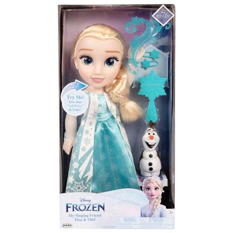 Disney Frozen Singing Elsa Toddler 35.5cm Doll | Smyths Toys UK