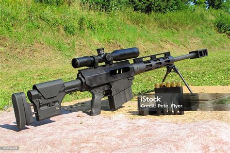 Sniper Rifle 50 Bmg Cal Stock Photo - Download Image Now - iStock