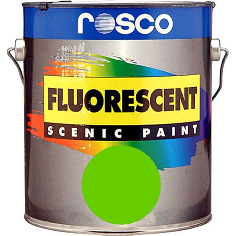 Rosco Fluorescent Paint (Green, Matte, 1 Quart) 150057830032 B&H