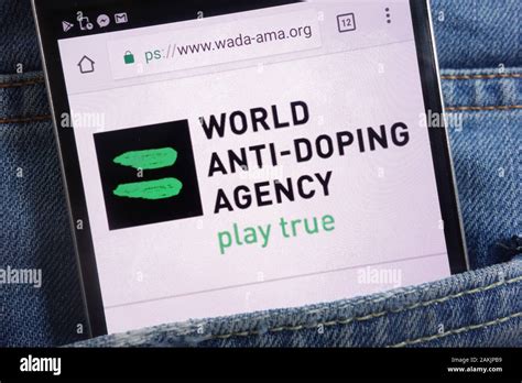 World anti doping agency logo hi-res stock photography and images - Alamy