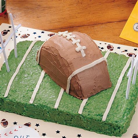 Football Cake Recipe | Taste of Home