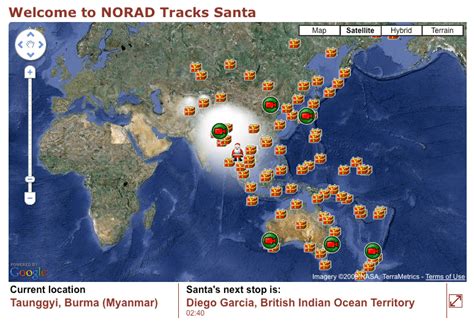 The 2009 Santa Tracker Review: Your Guide To Tracking With NORAD Santa ...