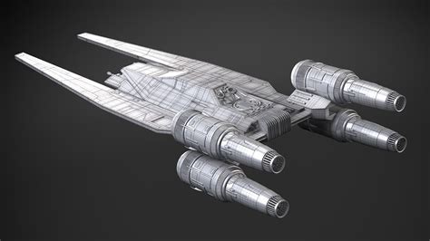 Star Wars U-Wing 3D Model by SQUIR