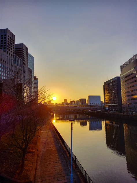 Sunset at Osaka, Japan : r/sunset