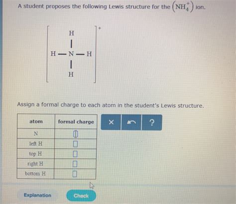 Solved assign a formal charge to each atom in the students | Chegg.com