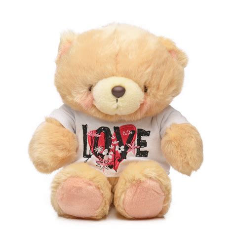 Forever Friends Bear - 6" Bear with Love T-Shirt | Giftr - Malaysia's Leading Online Gift Shop