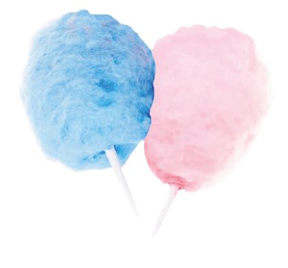 Pink and Blue Candy Floss transparent PNG - StickPNG