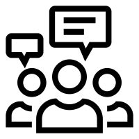 Group Discussion Icons - Download Free Vector Icons | Noun Project