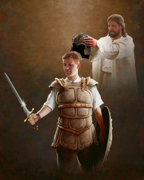 "Put on the Armor of God - Male" | Armor of god, Pictures of jesus christ, Pictures of christ