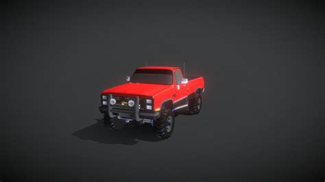 1985 Chevy Silverado - Download Free 3D model by David_Holiday [739e91e] - Sketchfab