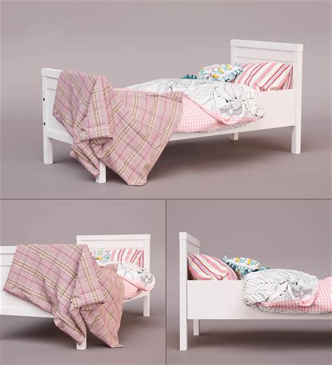 Ikea Sundvik bed - Download the 3D Model (13948) | zeelproject.com