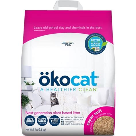 OKOCAT SUPER SOFT CLUMPING WOOD CAT LITTER