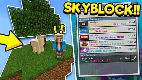 Skyblock servers minecraft bedrock - zoporet