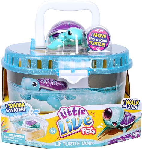 Amazon.com: Little Live Pets S3 Lil' Turtle Tank : Pet Supplies