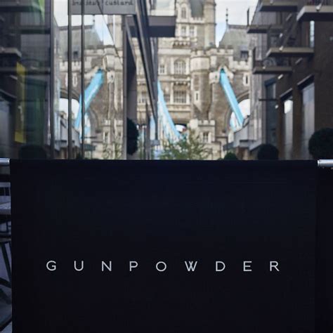 Restaurante Gunpowder Tower Bridge - London | OpenTable