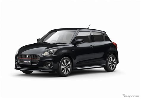 2017 Suzuki Swift black front three quarters