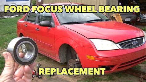 Ford Focus front wheel bearing Replacment...2000-2008 - YouTube