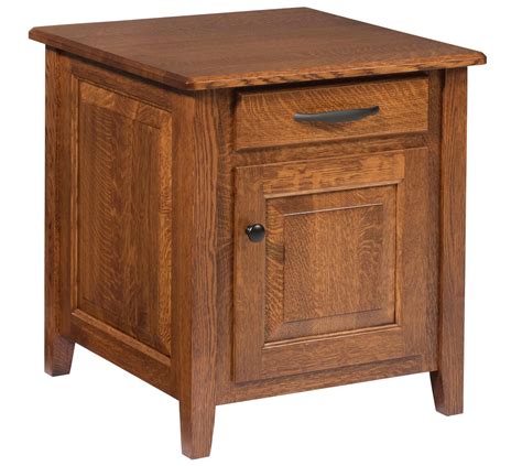 Amish Daintree End Table in 2020 | End tables with drawers, End tables, Living room end tables