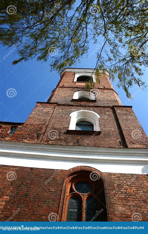 Kaunas Cathedral Basilica in Lithuania Stock Photo - Image of landscape, detail: 25543506