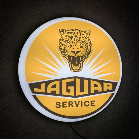 Jaguar Service - LED Wall Signs