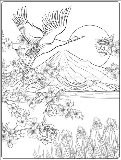 Japanese Coloring Pages Free Printable - Musma