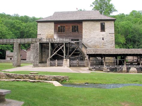 Spring Mill State Park, an Indiana State Park located near Bedford