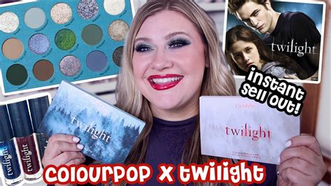 COLOURPOP X TWILIGHT FULL COLLECTION! I CAN'T BELIEVE THIS SOLD OUT ...