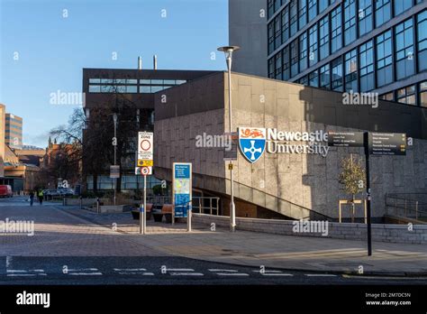 A view of Newcastle University campus in the city of Newcastle upon Tyne, UK Stock Photo - Alamy