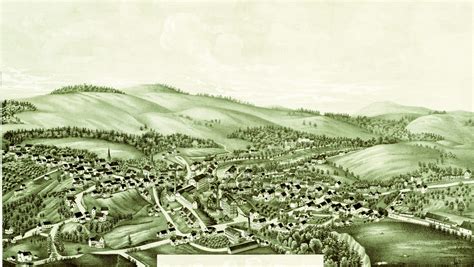 Stunning old map of Greenville, New Hampshire from 1886 - KNOWOL