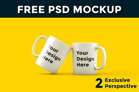 Cup Mockup PSD Free Download - Creativetacos