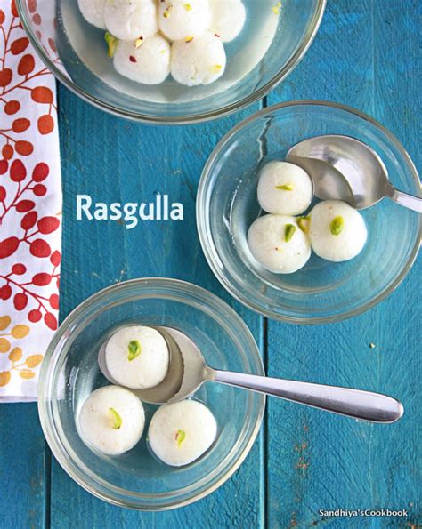 Sandhiya's Cookbook: Homemade Rasgulla | Bengali Rasgulla | Deepavali ...