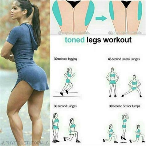 Pin by Lala on EXERCISE | Toned legs workout, Legs workout, Workout guide